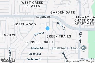 Map image of the property - 6820 Moccasin Dr