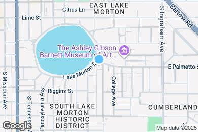 Map image of the property - 713 E Palmetto St