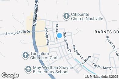 Map image of the property - 7231 Althorp Way