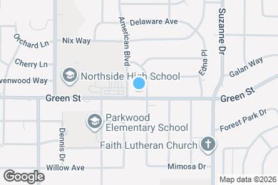 Map image of the property - 802 Green St