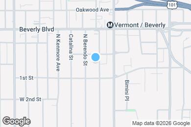 Map image of the property - 135 N New Hampshire Ave