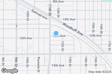 Map image of the property - 1617 12th Ave