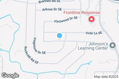 Map image of the property - 1814 Flintwood Dr SE