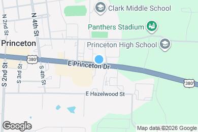 Map image of the property - 208 Rubylace Dr