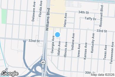 Map image of the property - 3209 Idaho Ave