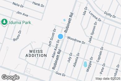 Map image of the property - 4202 Alan Kent Dr