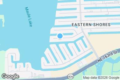 Map image of the property - 3200 NE 165th St