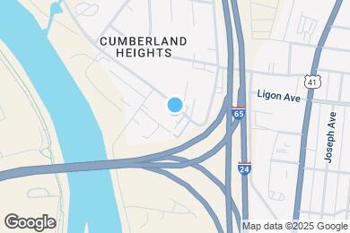 Map image of the property - 1122 Baptist World Center Dr
