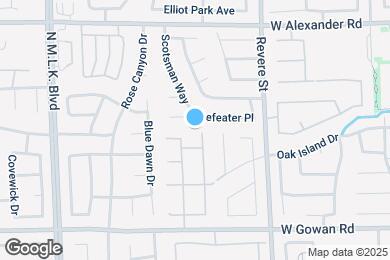 Map image of the property - 3747 Nairobi Ln
