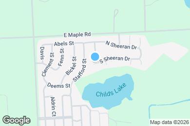 Map image of the property - 2267 S Sheeran Dr