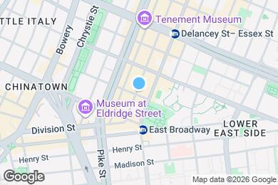 Map image of the property - 34 Ludlow St