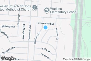Map image of the property - 3087 Huntington Dr