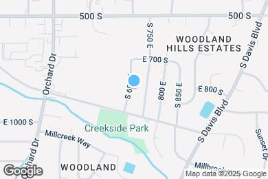 Map image of the property - 825 S 650 E