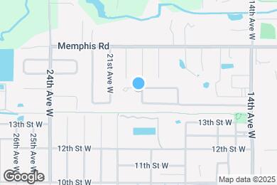 Map image of the property - 1811 14th St W