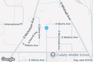 Map image of the property - 5316 S Barland Ave