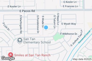 Map image of the property - 3677 E Remington Dr