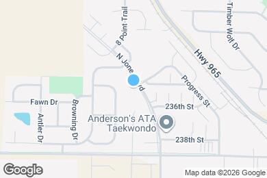 Map image of the property - 1455 N Jones Blvd