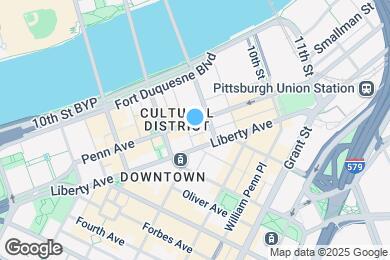 Map image of the property - 806 Penn Ave