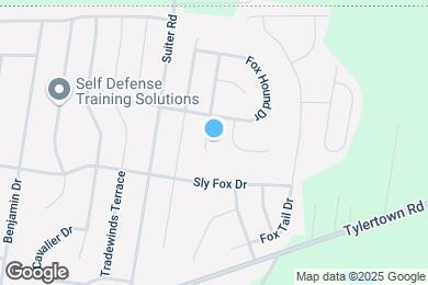 Map image of the property - 3741 Silver Fox Ct