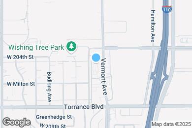 Map image of the property - 20415 S Vermont Ave