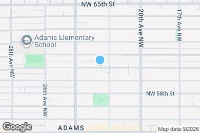 Map image of the property - 2224 NW 60th St