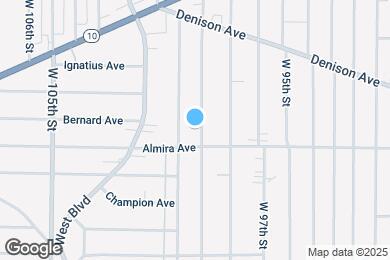 Map image of the property - 3334 W 99th St