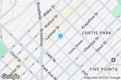 Map image of the property - 2550 Lawrence St