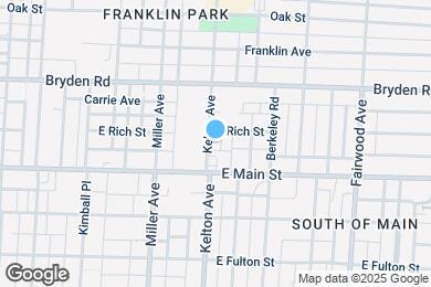 Map image of the property - 404-406 Kelton Ave