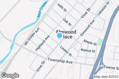 Map image of the property - 6013 Vine St