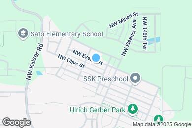 Map image of the property - 15030 NW Evelyn St