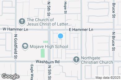Map image of the property - 5329 N Chino Heights St