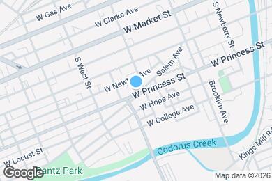 Map image of the property - 515 W Princess St