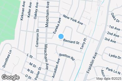 Map image of the property - 1247 Bernard St