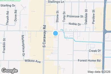 Map image of the property - 1401 Stone St