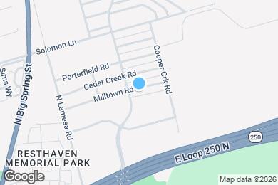 Map image of the property - 1308 Milltown Rd