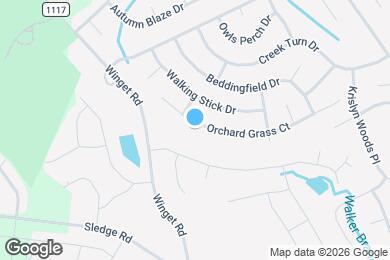 Map image of the property - 10018 Orchard Grass Ct