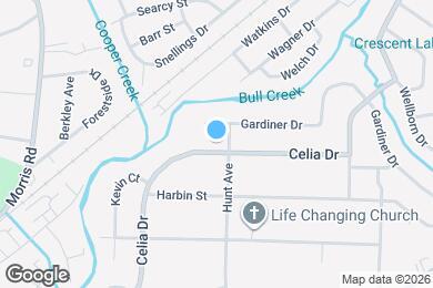 Map image of the property - 1627 Celia Dr