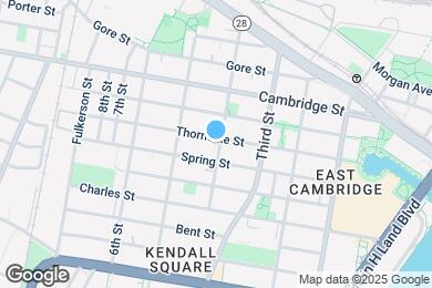 Map image of the property - 84 Thorndike St