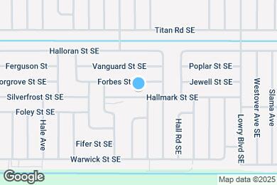 Map image of the property - 463 Hallmark St SE