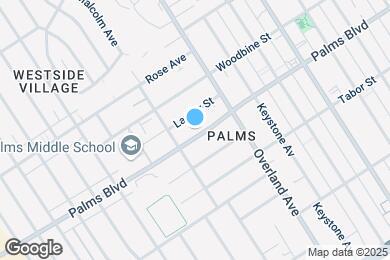 Map image of the property - 10753 Palms Blvd