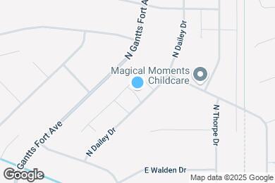 Map image of the property - 1343 N Dailey Dr