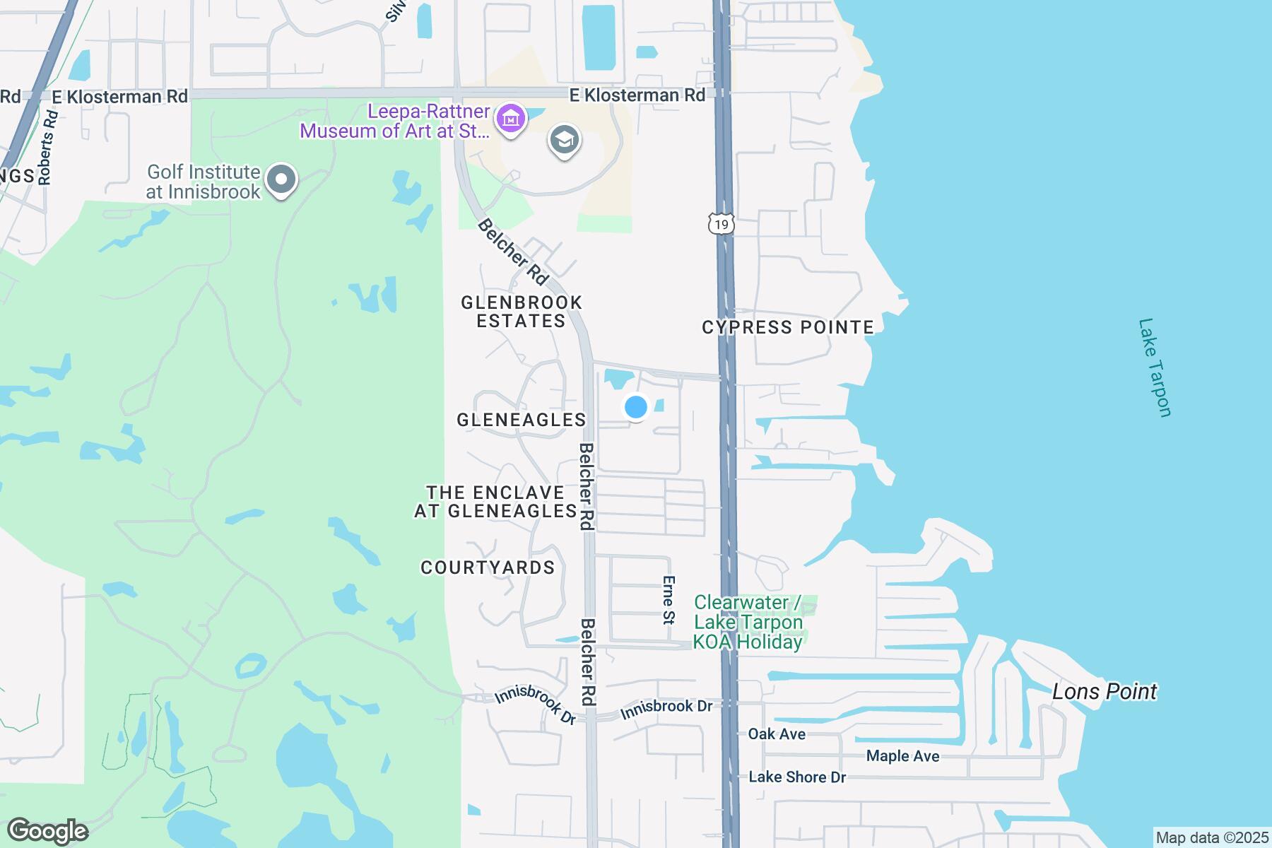 Location Palm Harbor Fl Map
