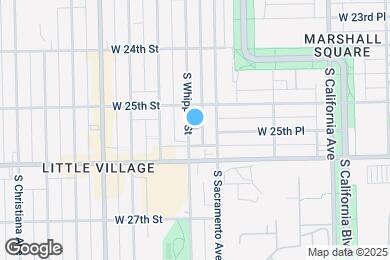 Map image of the property - 2525 S Whipple St