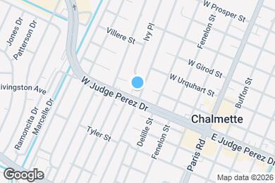 Map image of the property - 601 W Judge Perez