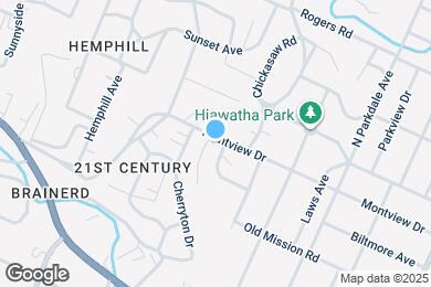 Map image of the property - 217 N Sweetbriar Ave