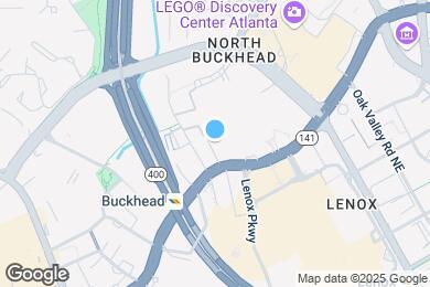 Map image of the property - 3380 Peachtree St NE
