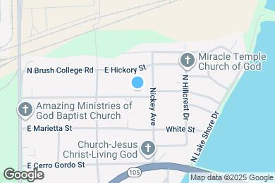 Map image of the property - 4130 E Grand Ave