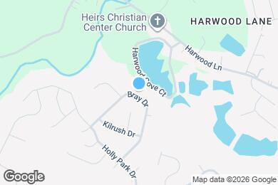 Map image of the property - 1612 Bray Dr