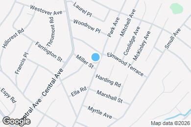 Map image of the property - 95 Park Ave