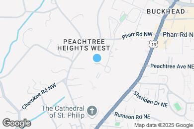 Map image of the property - Aster Buckhead